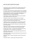 MIS 3140 FINAL EXAM STUDY GUIDE