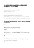 PA NOTARY EXAM QUESTIONS AND CORRECT ANSWERS&vert; LATEST UPDATE&NewLine;