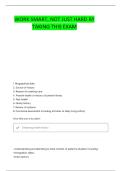 NURS 3311 EXAM 1 QUESTIONS AND CORRECT ANSWERS