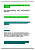 Evolve Elsevier HESI Med-Surg Test Bank 2026 &ndash; 150 Practice Questions with Rationales&NewLine;&NewLine;