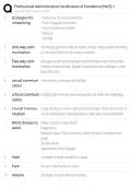 PACE Certification Study Guide &sol; Professional Administrative Exam Prep 2025 &sol; ASAP Credential Review