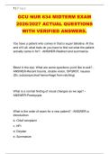 GCU NUR 634 MIDTERM EXAM &NewLine;2026&sol;2027 ACTUAL QUESTIONS &NewLine;WITH VERIFIED ANSWERS&period;