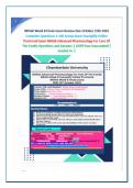NR566 Week 8 Final Exam Due 1st March 2026 Complete Actual Exam Questions 1- 100 NR566 Advanced Pharmacology For Care Of The Family NR 566 Midterm and Finals Examplify Online Proctored Exam Questions and Answers &vert; 100&percnt; Pass Guaranteed &vert; Graded A&plus;