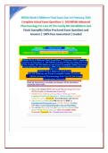 NR566 Week 4 Midterm Exam Complete Actual Exam Questions NR566 Advanced Pharmacology For Care Of The Family NR 566 Midterm and Finals Examplify Online Proctored Exam Questions and Answers &vert; 100&percnt; Pass Guaranteed &vert; Graded A
