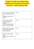 hapter 03&colon; Data Acquisition Exam&NewLine;Questions and Answers with Verified&NewLine;Solutions &vert; Latest Updated 2026&NewLine;
