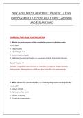 New Jersey Water Treatment Operator T1 Exam Prep &vert; Representative Practice Questions&comma; Water Treatment Operations & Certification Study Guide &lpar;2025&ndash;2026&rpar;