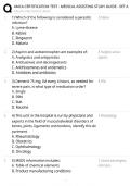 AMCA CMAC Study Guide Set A &sol; 200 Exam Practice Questions 2025 &sol; 70&percnt; Passing Score & Verified Answers&NewLine;&NewLine;