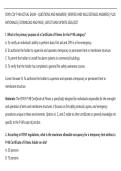 FDNY COF P-98 ACTUAL EXAM &ndash; QUESTIONS AND ANSWERS &vert; VERIFIED AND WELL DETAILED ANSWERS &vert; PLUS&NewLine;RATIONALES &vert; DOWNLOAD AND PASS &vert; LATEST EXAM UPDATE 2026&sol;2027