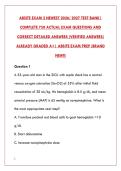 ABSITE EXAM MASTERY&colon; 750 ACTUAL QUESTIONS WITH CORRECT ANSWERS & DETAILED RATIONALES FOR SURGICAL RESIDENCY SUCCESS&NewLine;