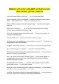 RBS Exam with all Correct & 100&percnt; Verified Answers &vert;Latest Version &vert;Already Graded A&plus;