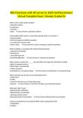 RBS Final Exam with All Correct & 100&percnt; Verified Answers &vert;Actual Complete Exam &vert;Already Graded A&plus;