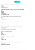 REHS Exam Questions with 100&percnt; Correct Answers &vert; Latest Version 2024 &vert; Verified&NewLine;