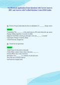 Tsa Electrical Applications Exam Questions with Correct Answers&NewLine;100&percnt; and Answers with Verified Solutions &vert; Latest 2026 Update