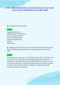 TSFA - Knowledge Based Exam &vert; Questions with Correct Answers and&NewLine;Answers with Verified Solutions &vert; Latest 2026 Update