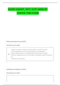 Nursing Theory I Nursing Introduction Week 1 QUESTIONS AND CORRECT ANSWERS