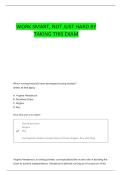 NURSING THEORISTS NCLEX S QUESTIONS AND CORRECT ANSWERS