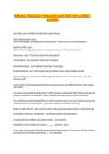 FORENSIC TOXICOLOGY FINAL EXAM QUESTIONS WITH CORRECT ANSWERS