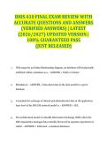 BHIS 410 FINAL EXAM REVIEW WITH ACCURATE QUESTIONS AND ANSWERS &lpar;VERIFIED ANSWERS&rpar; &vert; LATEST &lpar;2026&sol;2027&rpar; UPDATED VERSION &vert; 100&percnt; GUARANTEED PASS &lbrace;JUST RELEASED&rcub;