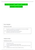 NURSING THEORY QUESTIONS AND CORRECT ANSWERS
