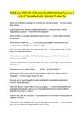 RBS Exam RVS with all Correct & 100&percnt; Verified Answers &vert;Actual Complete Exam &vert;Already Graded A&plus;