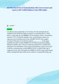 4th TSSA Part B Test &lpar;I&rpar; Exam Questions with Correct Answers and&NewLine;Answers with Verified Solutions &vert; Latest 2026 Update