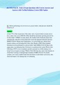 4th TSSA Part B - Unit 4 &vert; Exam Questions with Correct Answers and&NewLine;Answers with Verified Solutions &vert; Latest 2026 Update