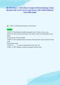 4th TSSA Part A - Unit 8 &vert; Basic Concepts in Electrotechnology &vert; Exam&NewLine;Questions with Correct Answers and Answers with Verified Solutions &vert;&NewLine;Latest 2026 Update