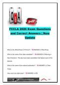 FCCLA Certification Exam Study Guide &lpar;200&plus; Questions&rpar;&colon; Leadership&comma; Parliamentary Procedure&comma; STAR Events&comma; Planning Process & FCCLA Knowledge &vert; Family&comma; Career and Community Leaders of America