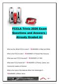 FCCLA EXAM COMPLETE PACKAGE DEAL
