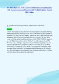 3rd TSSA Part 3A1 - Unit 4 &vert; Forces and Frictions &vert; Exam Questions&NewLine;with Correct Answers and Answers with Verified Solutions &vert; Latest&NewLine;2026 Update