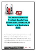 Google Cloud Professional Cloud Architect Certification Exam 2026 &vert; 50&plus; Practice Questions & Answers &vert; GKE&comma; IAM&comma; Networking&comma; Cloud Storage & DevOps &vert; Google Cloud