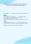 3rd TSSA Part 3A1 - Unit 13 &vert; Questions with Correct Answers and&NewLine;Answers with Verified Solutions &vert; Latest 2026 Update