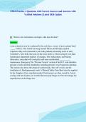 TSSA Practice 1 Questions with Correct Answers and Answers with&NewLine;Verified Solutions &vert; Latest 2026 Update