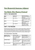 S-Tier New Brunswick Insurance Adjuster Test Bank &lpar;2026&sol;2027&rpar; &vert; 33&plus; Elite Scenarios&comma; INS-001 & FDR Master Blueprint