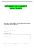 SHERPATH CH 4 NURSING THEORIES QUESTIONS AND CORRECT ANSWERS