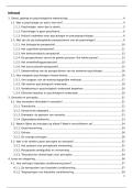 Samenvatting Algemene Psychologie &vert; Geest en Gedrag &vert; Hogeschool PXL &vert; 2025&sol;2026