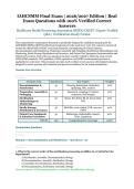 IAHCSMM Final Exam &ndash; Healthcare Sterile Processing Association &lpar;HSPA&rpar; CRCST &ndash; 2026&sol;2027 Edition &ndash; Verified Questions and Answers