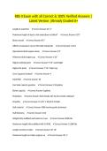 RBS II Exam with all Correct & 100&percnt; Verified Answers &vert;Latest Version &vert;Already Graded A&plus;