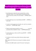 RAD1125 Exam 2 Complete Study Guide &NewLine;&lpar;Questions and Verified Answers&rpar; &vert; Latest &NewLine;Version 