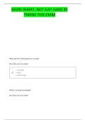 WEEK 6 NURSING THEORIES AND USING EVIDENCE TO GUIDE PRACTICE QUESTIONS AND CORRECT ANSWERS