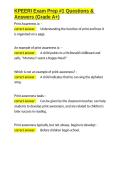 KPEERI Exam Prep -1 Questions & Answers &lpar;Grade A&plus;&rpar;&period;docx&NewLine;&NewLine;
