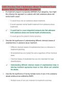 CADC Practice Test 1 Substance Abuse Treatment Exam &NewLine;Review 2026 &vert; Verified Q&A &vert; Graded A&plus;