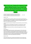 HDFS 210 Exam 3 Human Development Family Studies Official Practice Exam Actual Exam 2026&sol;2027 with Detailed Rationales &vert; Complete Exam-Style Questions &vert; Pass Guaranteed &ndash; A&plus; Graded&NewLine;&NewLine;