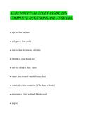 ALHS 1090 FINAL STUDY GUIDE 2026 &NewLine;COMPLETE QUESTIONS AND ANSWERS&period; 