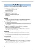 Samenvatting leerstof  Methodologie &vert; Sociaalwetenschappen &vert; UGent &vert; 2025&sol;26