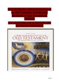 A Brief Introduction to the Old Testament&comma; 4th Edition by Michael D&period; Coogan & Cynthia R&period; Chapman&colon; Comprehensive Test Bank &vert; Verified Exam Questions&comma; Complete Practice Tests & Answer Guide