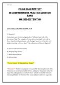 CALE Exam Mastery 2026-2027&colon; Comprehensive TCM Practice Question Bank & Rationales