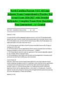 North Carolina Pearson VUE All Lines Adjuster Exam Comprehensive Practice Test Actual Exam 2026&sol;2027 with Detailed Rationales &vert; Complete Exam-Style Questions &vert; Pass Guaranteed &ndash; A&plus; Graded&NewLine;&NewLine;