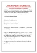 CHAPTER 12 PRINCIPLES OF PHARMACOLOGY QUESTIONS AND VERIFIED DETAILED SOLUTIONS &lpar; MULTIPLE CHOICES&rpar; &vert;100&percnt; CORRECT&excl;&excl;