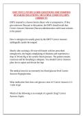 EMT TEST 2 STUDY GUIDE QUESTIONS AND VERIFIED DETAILED SOLUTIONS &lpar; MULTIPLE CHOICES&rpar; &vert;100&percnt; CORRECT&excl;&excl;